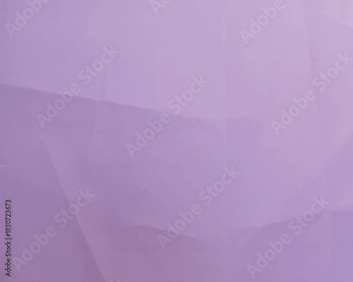 Soft purple folded paper texture vector background with subtle creases for modern design