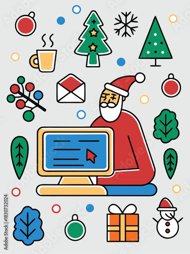 Santa Claus illustration