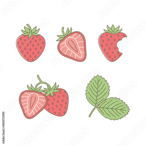 Illustrative strawberry arrangement conveying freshness, sweetness, and healthy indulgence in a