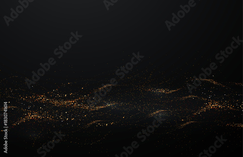 A background with an isolated, exquisite, chaotic wavy pattern.