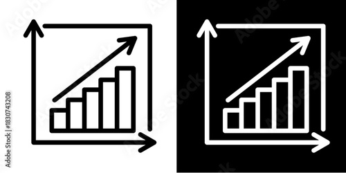 Scalable Growth  Icon Set White Style Collection
