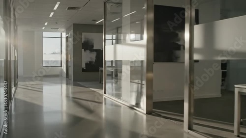 Modern Corporate Office Space With Interior Design Aesthetics For Business Success