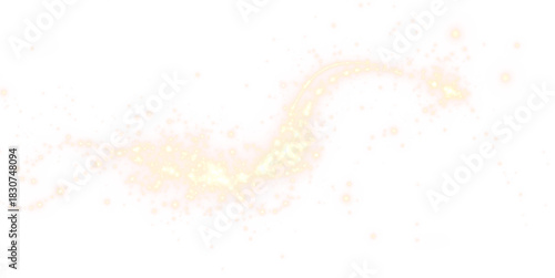 PNG Red and Gold Particle Overlay with Shine on transparent background
