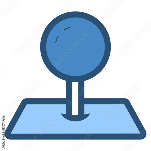 location pin marker with map icon