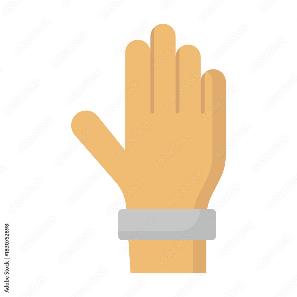 Obraz premium Wristband Vector icon which can easily modify or edit