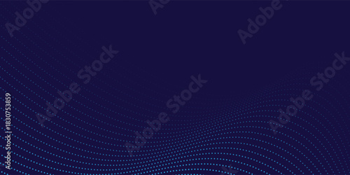 blue wavy halftone background. Dot pop art sport style modern background texture pattern abstract vector design banner