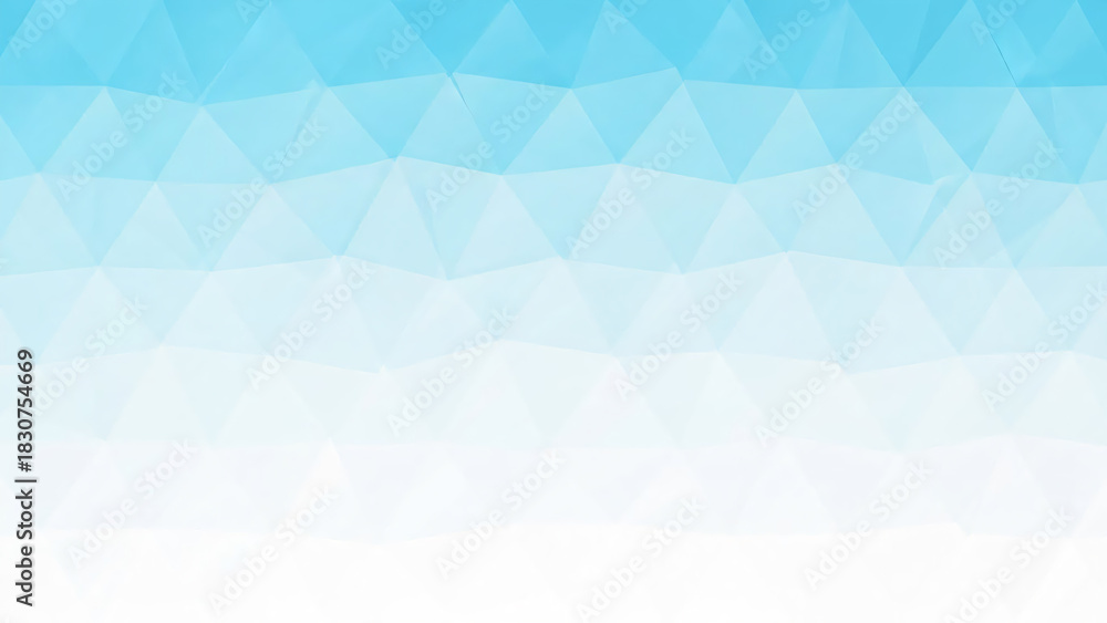 Obraz premium Abstract blue and white polygonal background