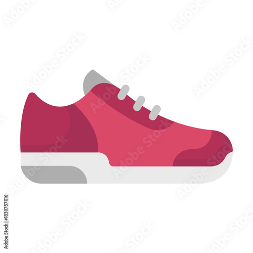 Running Shoe Vector icon which can easily modify or edit