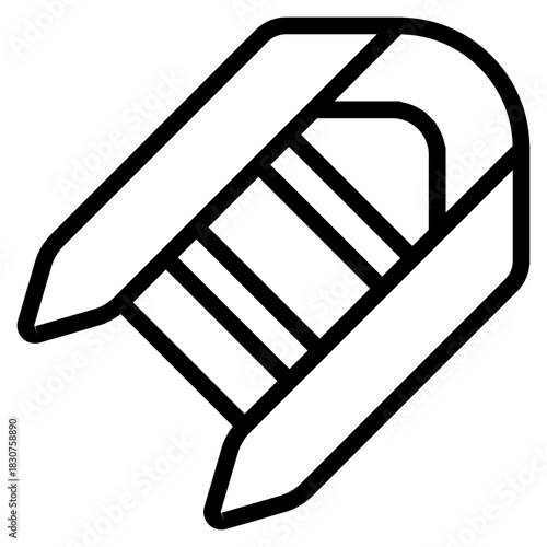 inflatable boat icon