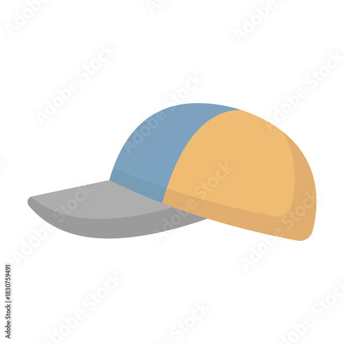 Sports Cap Vector icon which can easily modify or edit