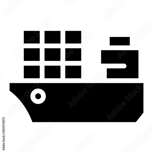 List of different type of water transportation, ships, and boats icon. Artwork of cruise, brig, sailboat, yacht ferry, trawler, speedboat, jet ski, windsurfer, pontoon, container ship, and tanker.