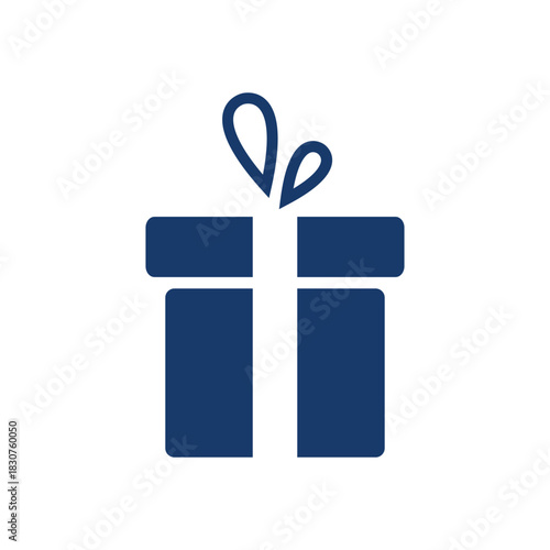 gift flat design vector