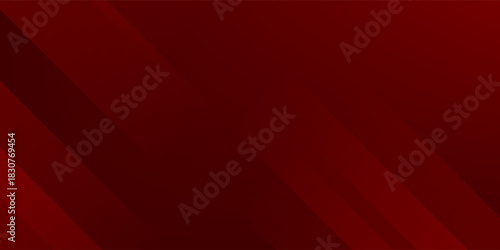 Abstract simple dark red gradient illustration background with 3d look overlap square with shadow and line pattern. Cool design and luxury. Eps10 vector