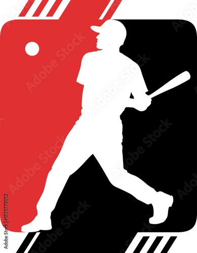 Creative design of baseball emblem