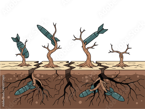 The Devastating Impact of War on Nature and Environment.