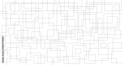 Seamless Overlapping Rounded Rectangles Pattern