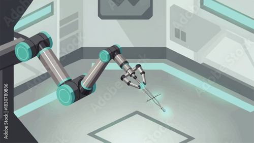 Robotic Arm Automation Precision Technology for Future Medical, Industrial, and Scientific Research
