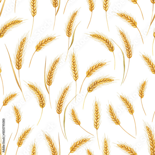 wheat seamless background