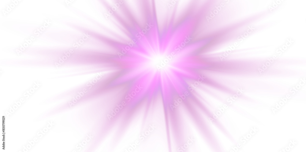Obraz premium Minimal purple star isolated on a transparent PNG background. Clean, simple shape without glow or additional effects. Suitable for overlays, decorations, and graphic design projects.