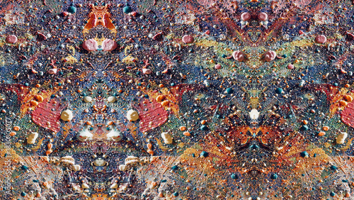 Abstract art background . Hand painting artwork on canvas .