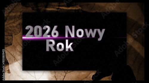 nowy rok, tekst, cyfry, litery, słowo, zabawa, 2026