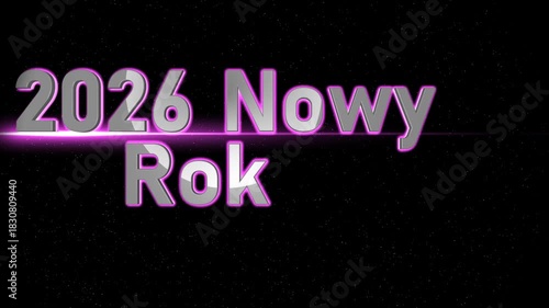 nowy rok, tekst, cyfry, litery, słowo, zabawa, 2026
