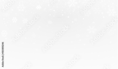 White Snowflake PNG Overlay with Transparent Background