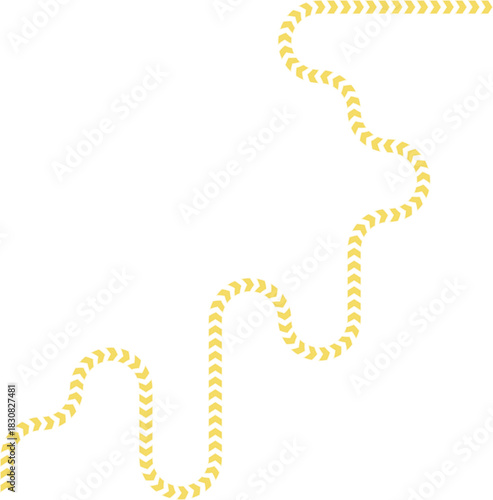 Deep wave structure of neon arrow paths forming an extended directional contour with flowing movement.