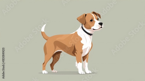 かわいい犬のイラスト