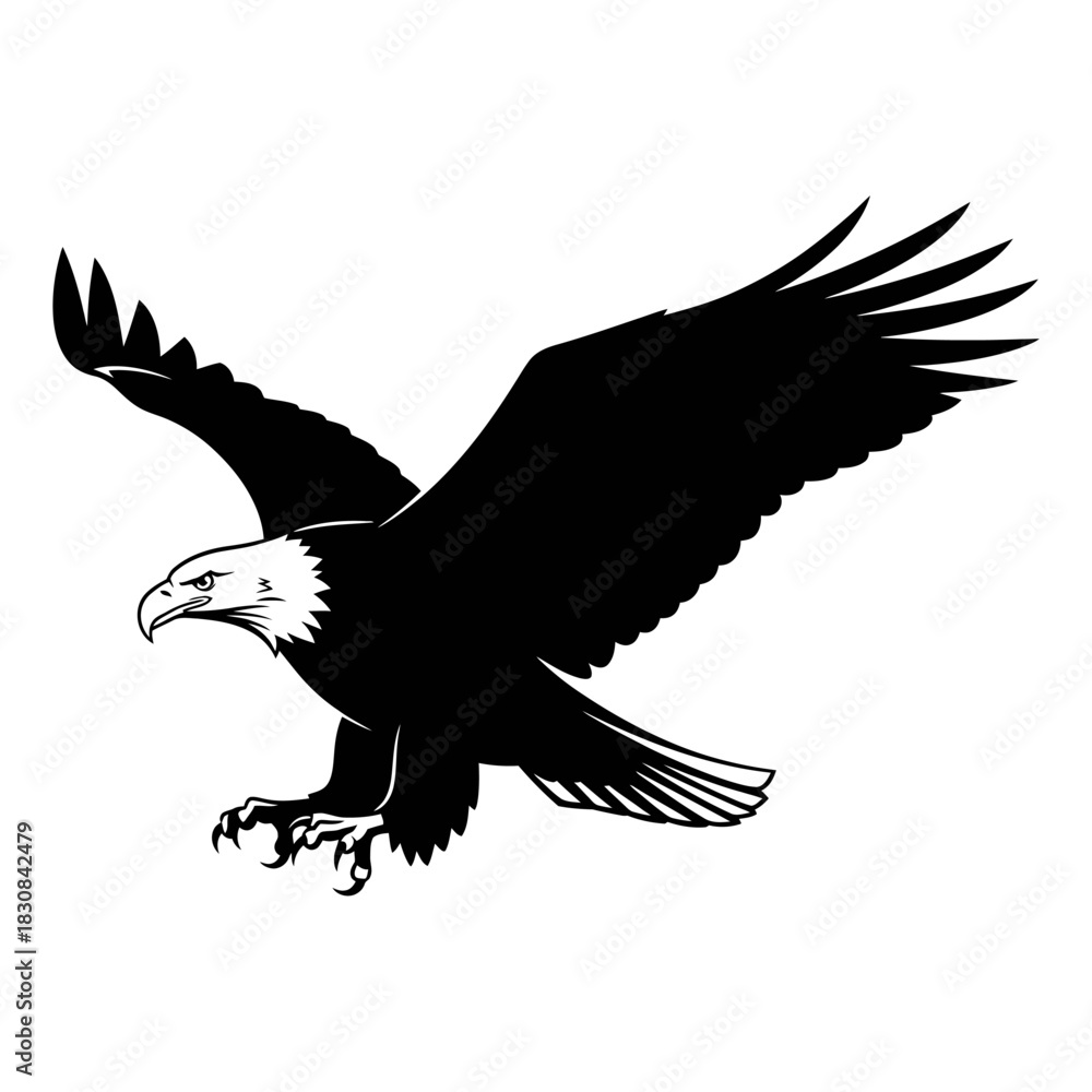 Obraz premium Abstract geometric pattern with vibrant color accents and clean lines