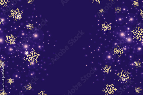 dark blue Christmas background with glowing stars, Christmas snowfall blue, gold, brown and orang backgrounds, Christmas snow background set of different colors, white, green, blue, black, Christmas,