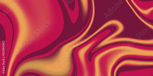 Abstract fluid Colorful backgound template copy space. colorful geometric swirl art design. Dynamic liquid color gradation backdrop design. Suitable for poster, banner, presentation, or landing page.
