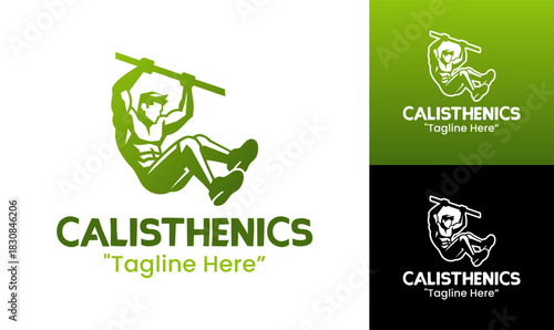 Calisthenics Logo Modern Bodyweight Fitness Identity