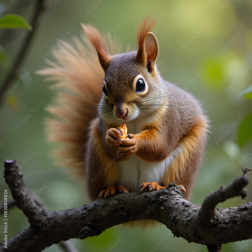Obraz premium squirrel in the park