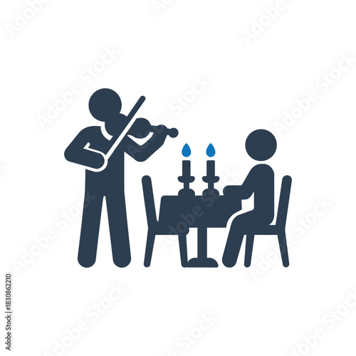 Fine Dining Live Music Icon