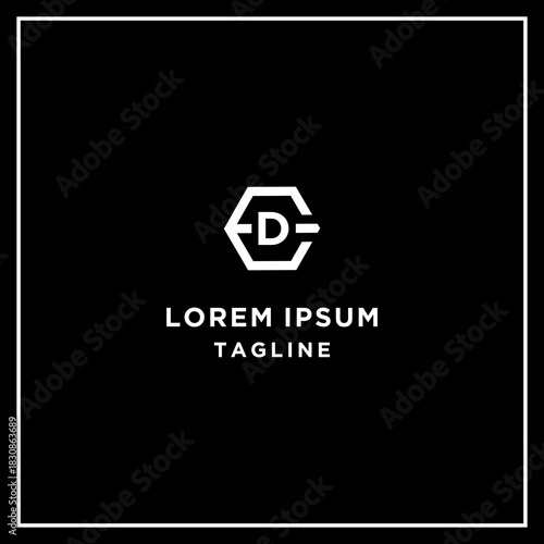 ed or de hexagon logo