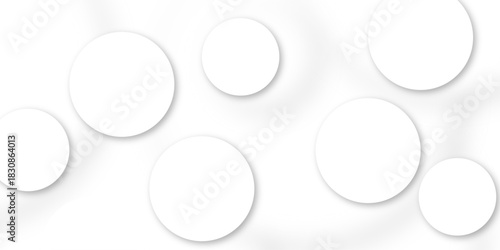 abstract business background circle. Round with shadow Round white paper elements with shadow on gray background for design. Glowing circle lines design. Suit for poster, banner, presentation etc .
