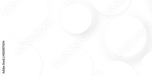 abstract business background circle. Round with shadow Round white paper elements with shadow on gray background for design. Glowing circle lines design. Suit for poster, banner, presentation etc .
