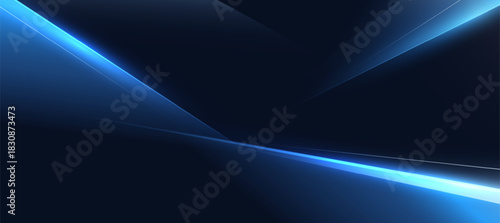 Modern abstract technology background. Blue tech banner for corporate business concept. hi-tech abstract background vector illustration and business or presentation