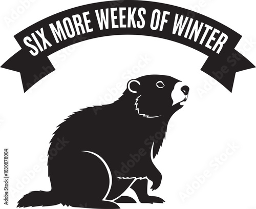 Groundhog predicts six more weeks of winter with shadow
