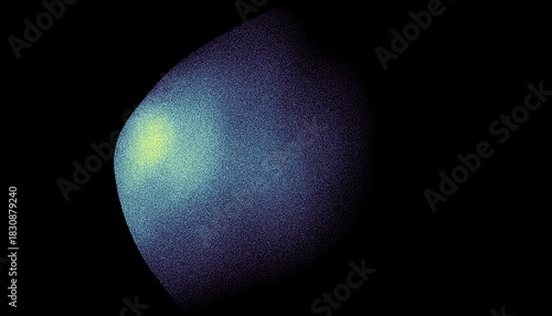 abstract grainy background with blue and green gradient  and noise texture, banner, header, poster