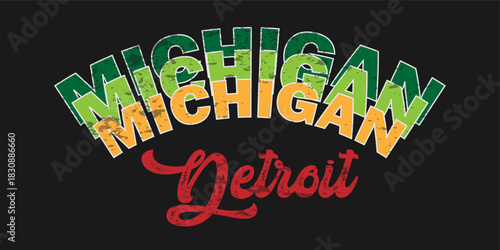 Retro typography university united states state vintage slogan print, 
highlighted grunge texture for graphic t-shirt or sweatshirt hoodie - Vector