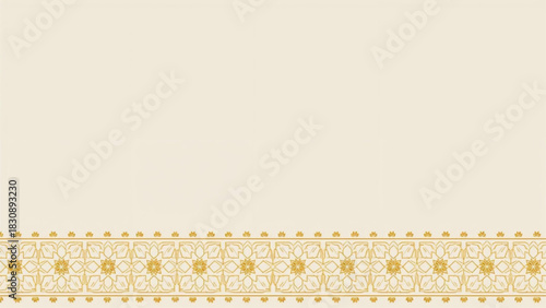 abstract background with yellow flowers