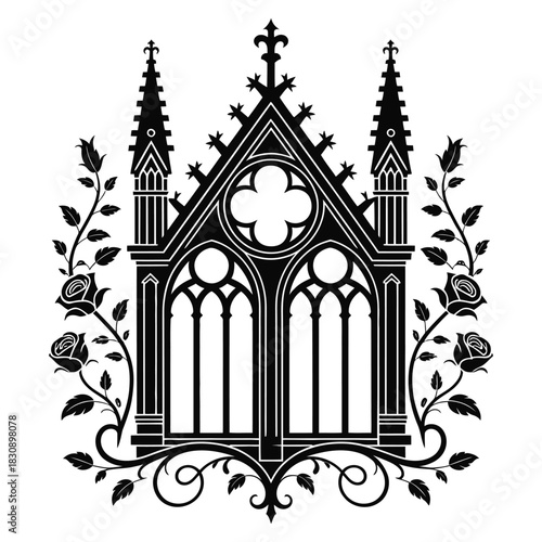 vector illustration of a church