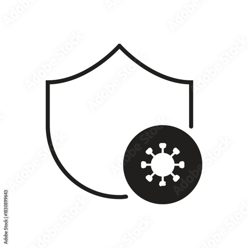 Shield icon. Security symbol template for logo vector illustration collection for graphic and web design.