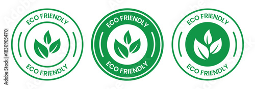 Set of eco friendly icons. Ecologic food stamps. Organic natural food labels. eco friendly logo, label, sign, badge, symbol, banner, line, flat vector, isolated illustration.