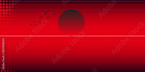 Abstract retro futuristic background made in 80s style. Digital Retro Cyber Surface. Background with neon grids in vintage style. Vector illustration for your graphic design.