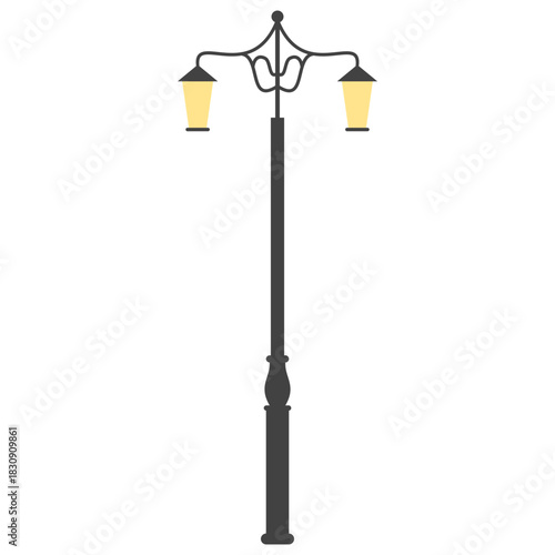 Street Lamp Silhouette