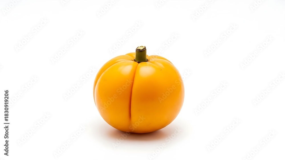 Obraz premium Vibrant Orange Naranjilla Fruit Studio Shot