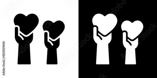 Volunteer Icon Vector Illustration. Flat Style Design Created For Creative Flexibility In Light And Dark Versions.